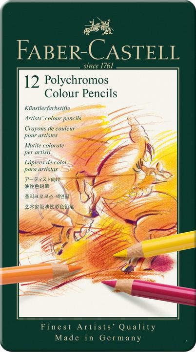 Produktbild Faber-Castell Polychromos (Mehrfarbig, 12 x)