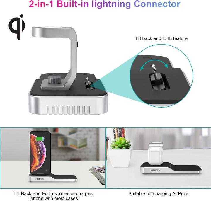 Actual product image Choetech T316 (10 W)