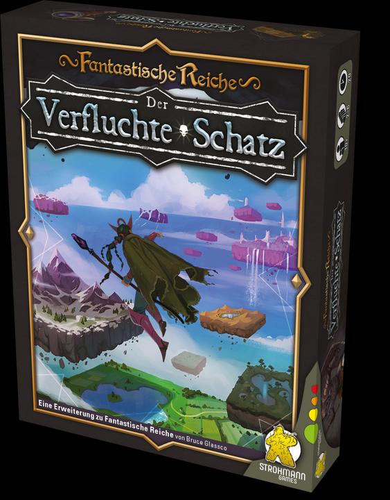 Produktbild Strohmann Games Fantastische Reiche - Der Verfluchte Schatz (Erweiterung) (Deutsch)