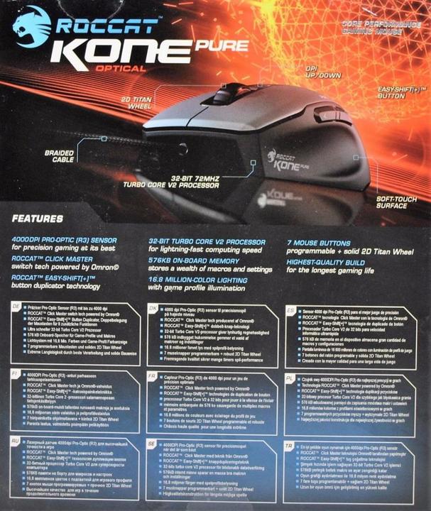 Actual product image Roccat Kone Pure Optical (Cable)