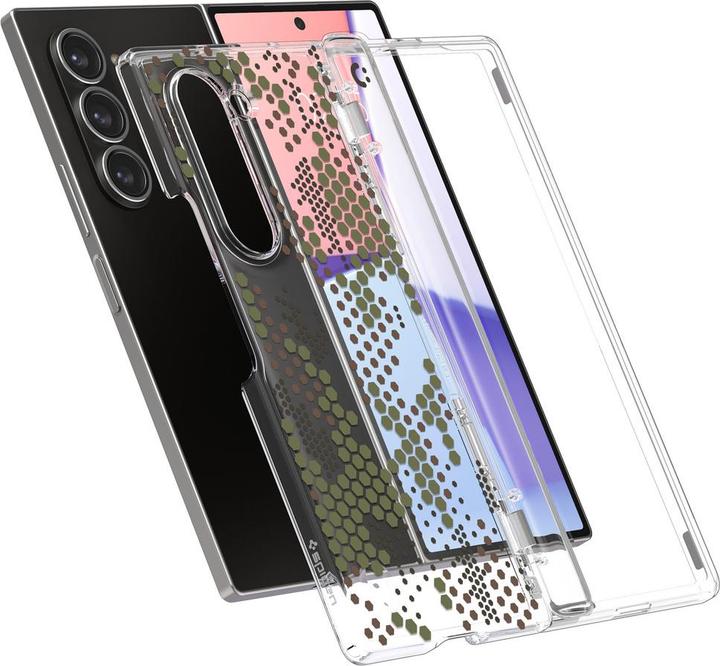 Actual product image Spigen Ultra Hybrid Pro Galaxy Z Fold 6 Case Digital Camo (Samsung Galaxy Z Fold6)