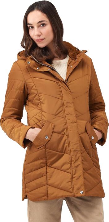 Actual product image Regatta Womens/Ladies Panthea Insulated Padded Hooded Jacket (38 D)