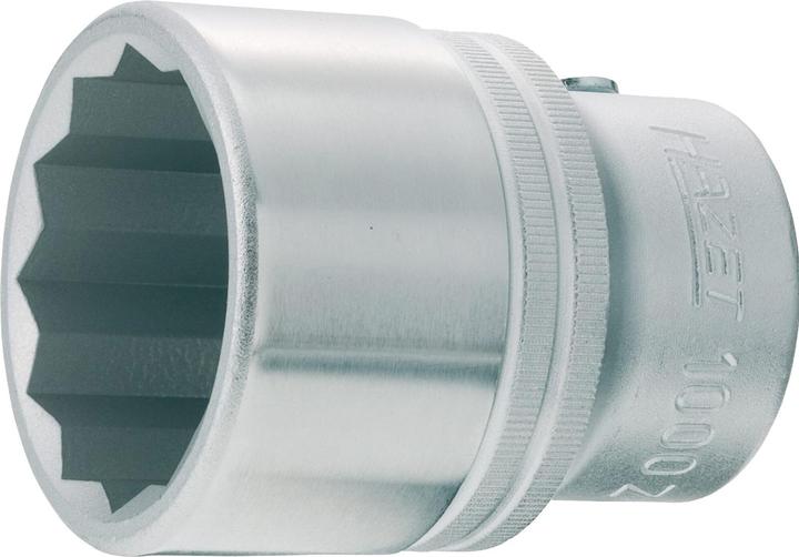 Actual product image HAZET Socket ∙ 12-point 1000AZ-1.1/8 ∙ Square, hollow 20 mm (3/4 inch) ∙ Outside 12-point profile ∙…