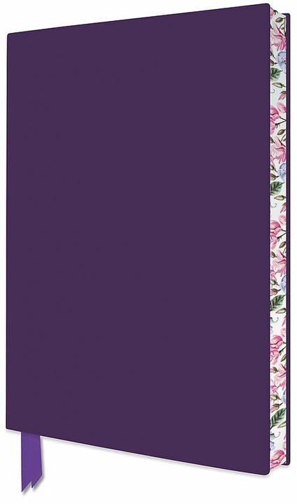 Immagine prodotto Quaderno artigianale viola (Flame Tree Journals) (Righe, Copertina rigida)