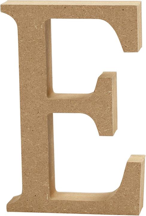 Creativ Company Letter E MDF 8cm, 1st.