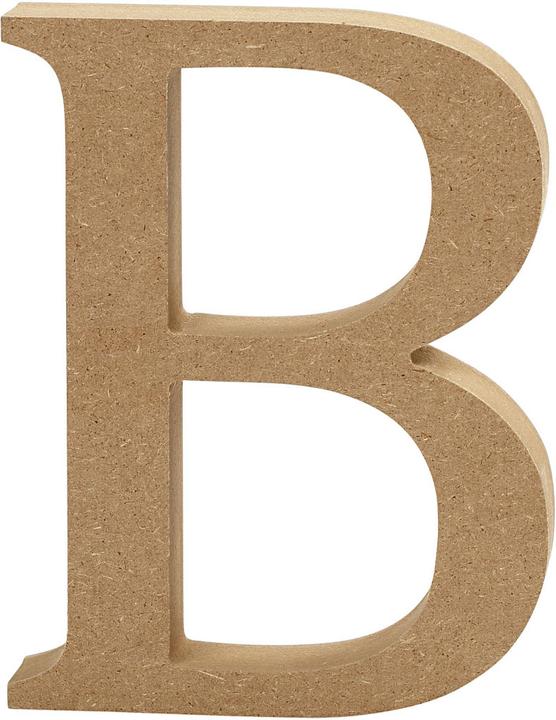 Produktbild Creativ Company Letter B MDF 8cm, 1st.