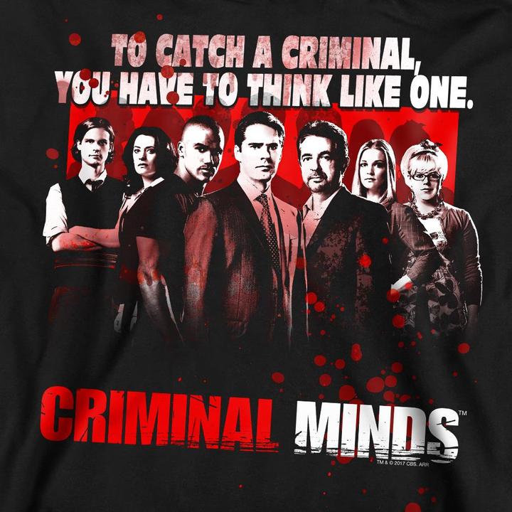 Immagine prodotto Criminal Minds Think Like One Felpa Adulto Unisex (M)