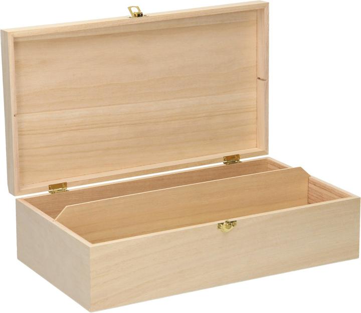 Produktbild Playwood Dekorieren Sie Ihre Weinkiste aus Holz - 2 Flaschen