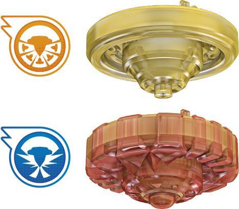 Productafbeelding Hasbro Beyblade Burst QuadStrike Light Ignite Beyblade Stadion Strijdset (Duits, Frans, Italiaans, Engels, Nederlands, Zweeds, Noors, Pools)