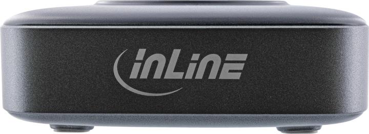 Produktbild InLine Qi Powerstation Multiport, Netzteil, Ladegerät, 4x USB Typ-C, 2x USB Typ-A, GaN, 100W, Wirel (100 W)