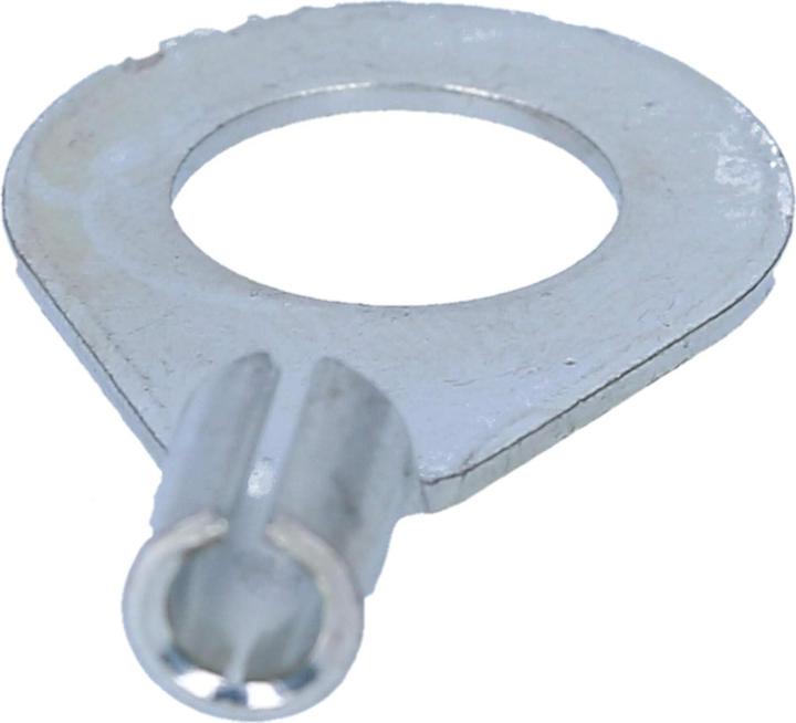 Produktbild Kalitec 10 Stück Lötkabelschuhe Ringform 4-6 mm² M6 Messing verzinnt DIN 64211