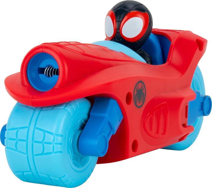 Image du produit Spiderman Spidey 3-in-1 Fahrzeug Jet + 2 Motorräder