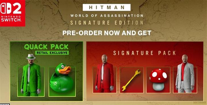 Produktbild IOI Partners HITMAN World of Assassination - Signature Edition (Switch 2, DE)