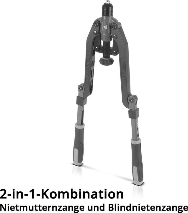 Produktbild Stahlwerk Nietmuttern- und Blindnietenzangen Set (170 mm)