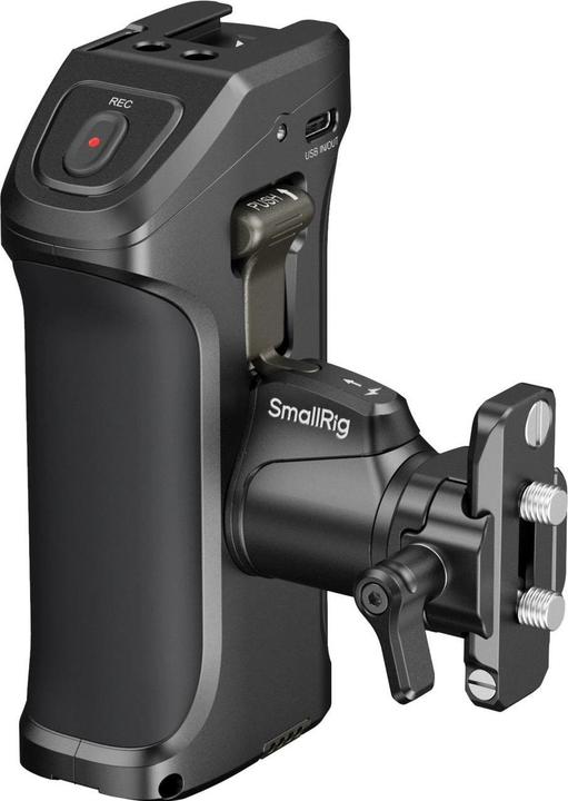 Actual product image SmallRig Rotating Side Handle with Trigger REC for Selected Canon / Blackmagic Design Cameras 5235 (Grip)
