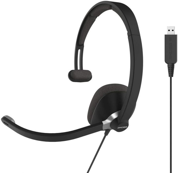 Image du produit Koss CS295 Casques de communication USB, supra-auriculaires, filaires, microphone, noir (Filaire, USB-C)