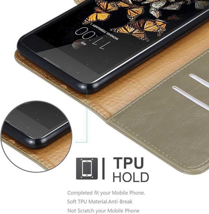 Produktbild Cadorabo Book Luxury Cover (LG K8)