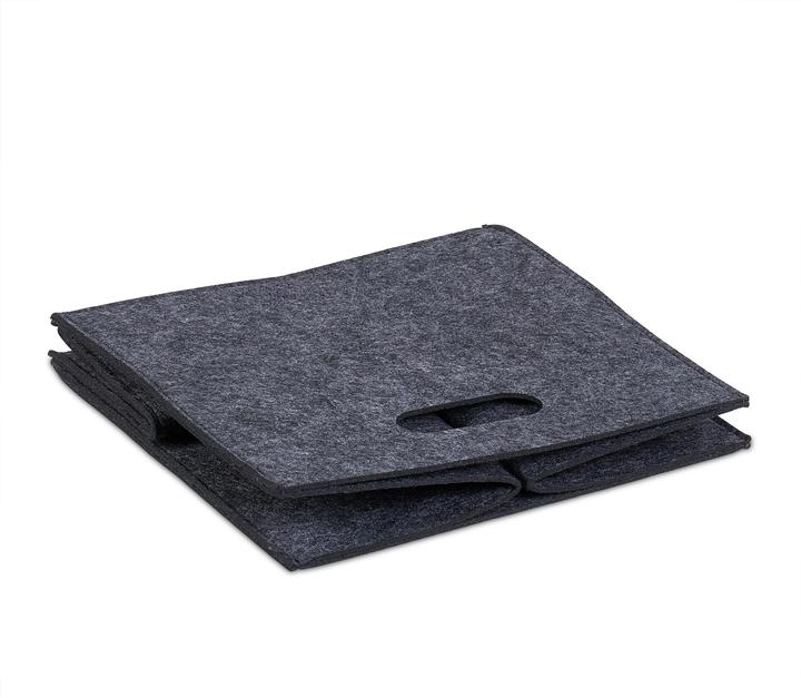 Productafbeelding Relaxdays Mandje van vilt (30 x 30 x 30 cm, 23 l)