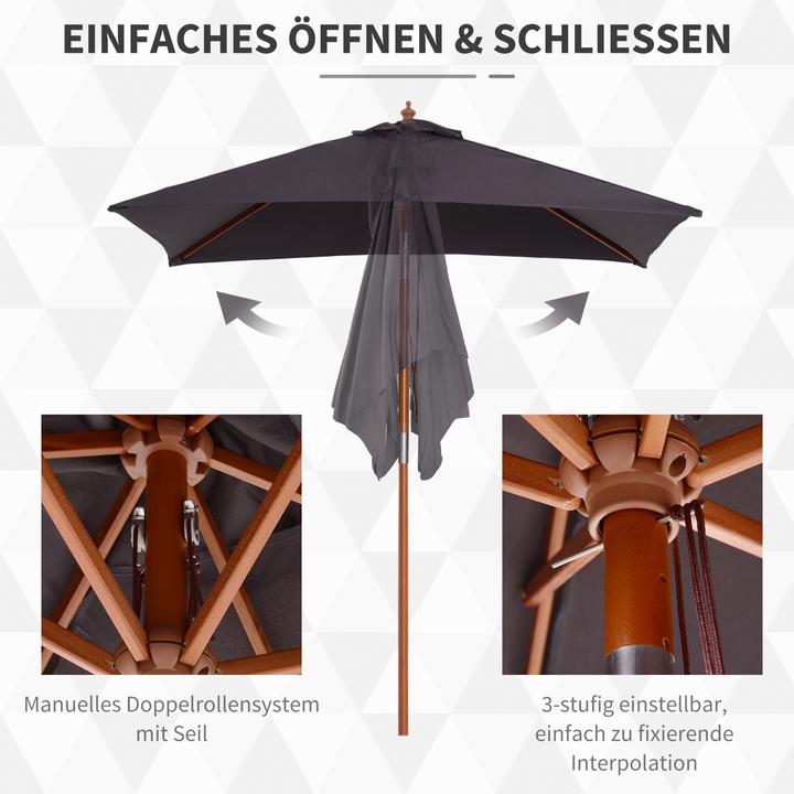 Image du produit Outsunny Parasol pliable (1.50 m)