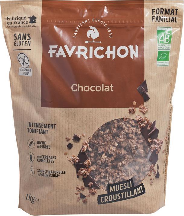 Produktbild J.Favrichon Muesli croustillant chocolat (1000 g)
