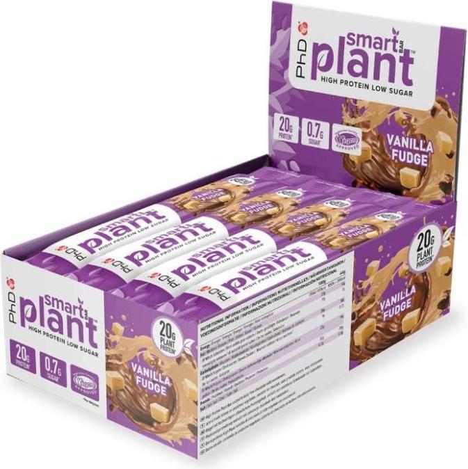 Immagine prodotto PhD Nutrition Barra delle piante intelligente (Vaniglia, 12 pz., 740 g)