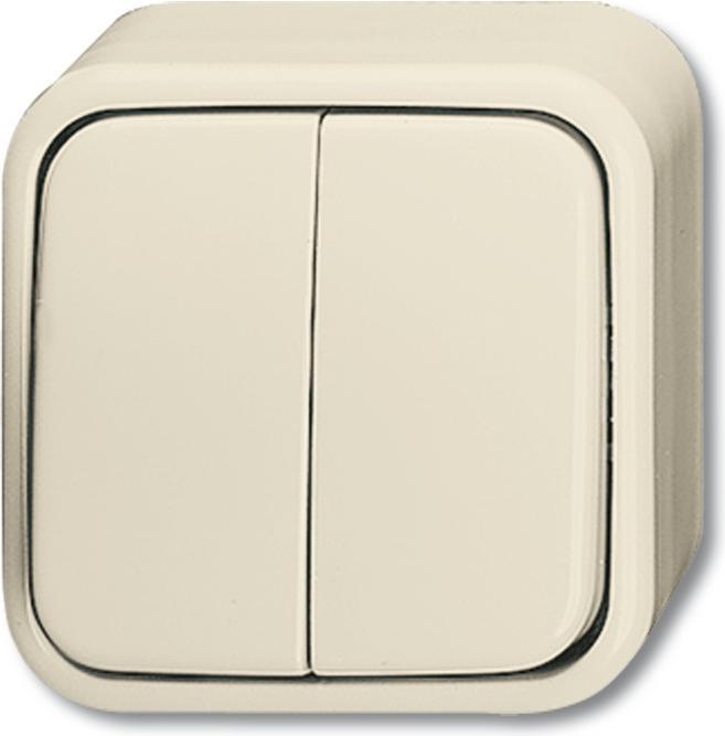 Busch-Jaeger Serienschalter 2601/5AP Duro 2000 AP 2601/5AP (1042-0-0639)