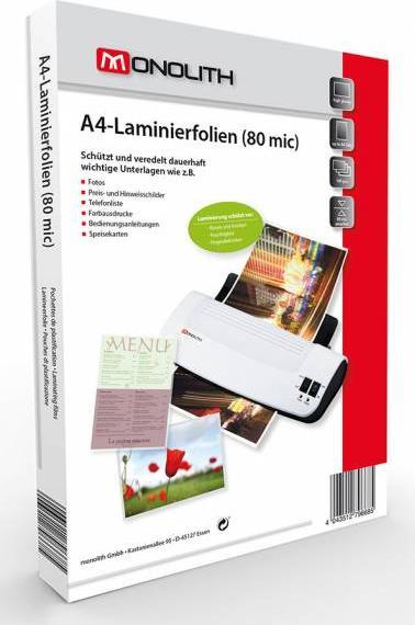 Image du produit Magni Films à plastifier Iden Berlin A4 (210 x 297 mm, 100 pièce(s), 80 µm)