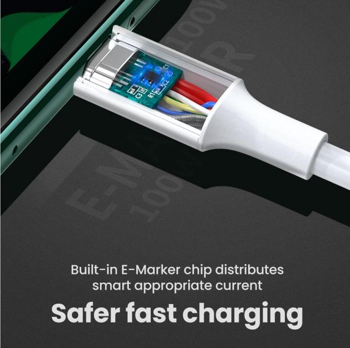 Productafbeelding Ugreen USB C – USB C (2 m, USB 2.0)