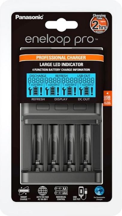 Actual product image Panasonic Eneloop Pro BQ-CC65 (1 pcs., Chargers without battery)