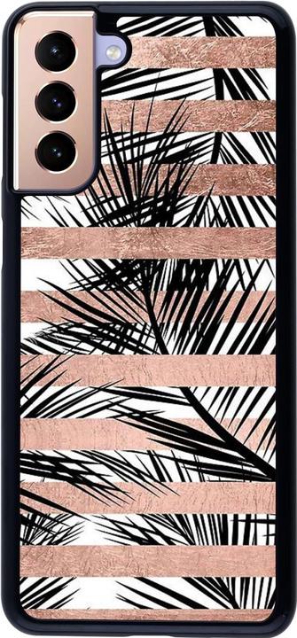 Image du produit PhoneLook Coque Palm trees gold stripes (Samsung Galaxy S21+ 5G)