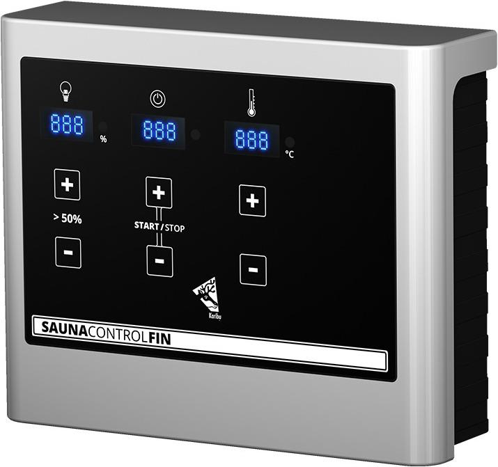 Image du produit Karibu Cabine infrarouge Asta accès d'angle, couronne (Contrôle externe de 9 KW)