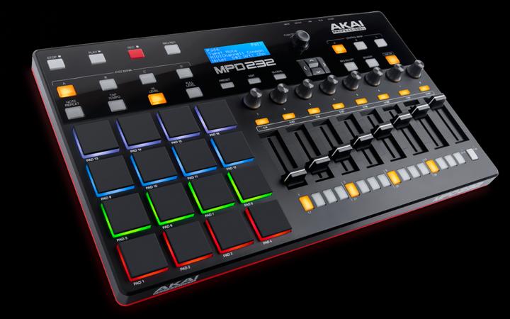 Actual product image Akai Professional MPD 232 Pad Controller MIDI USB RGB Black (Controller)