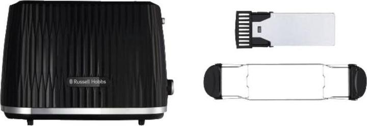 Actual product image Russell Hobbs Eden toaster