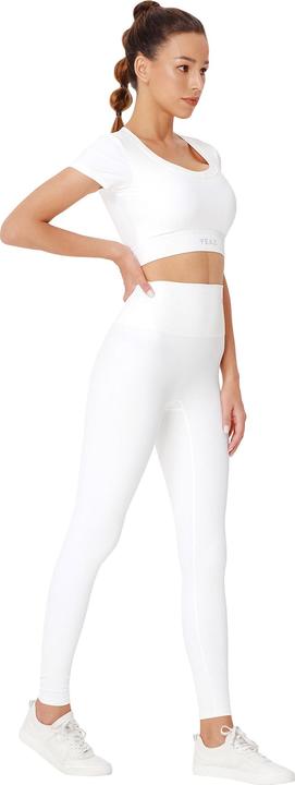 Actual product image Yeaz CLUB LEVEL SET Short Top Leggings M (White) (M)