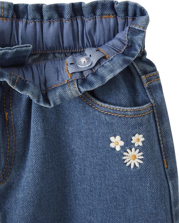 Image du produit Vertbaudet Jupe en jean fille paperbag (98)