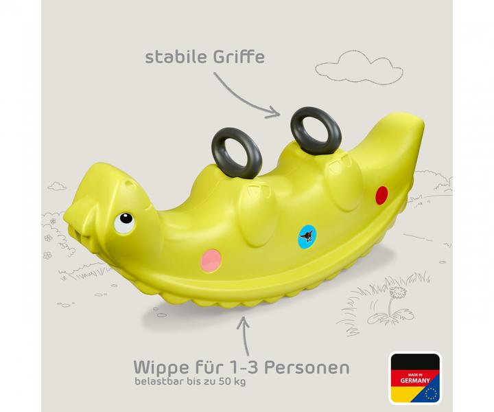 Actual product image BIG Sammy Rocker seesaw green
