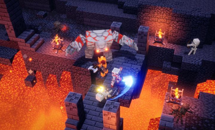 Actual product image Mojang Minecraft Dungeons - Ultimate Edition (PS4, DE)