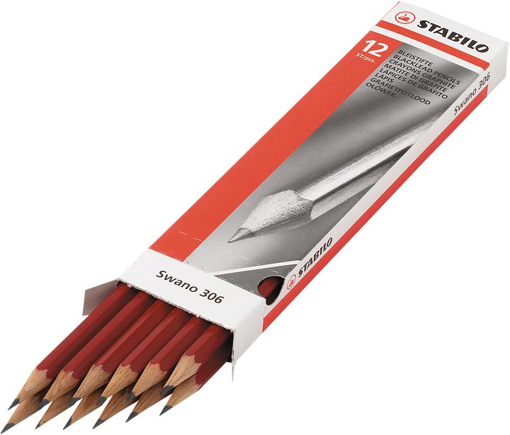 STABILO Bleistift ® Swano (2.20 mm, B, 12 x)