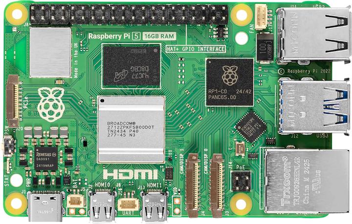 Actual product image Raspberry Pi 5 16GB