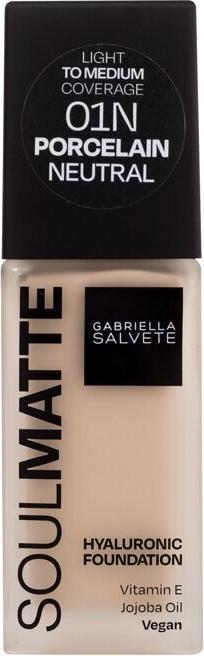 Gabriella Salvete Soulmatte Hyaluronic Foundation (01N Porcelain Neutral)