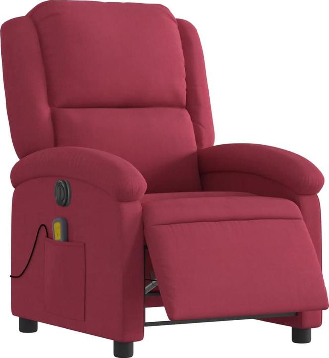 VidaXL Massagesessel Elektrisch Samt