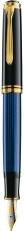 Produktbild Pelikan Füllhalter M800 Schwarz-Blau EF Etui (Schwarz/Blau, 1 x)