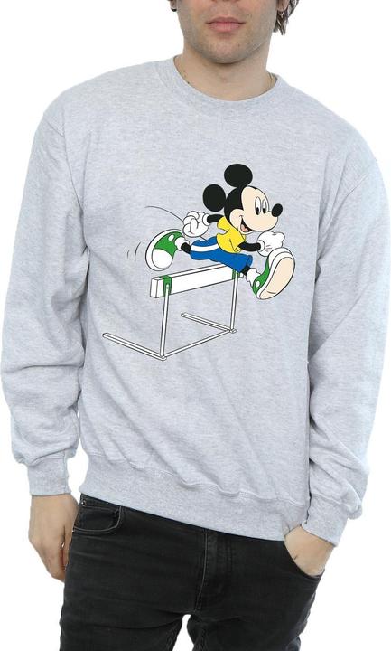 Actual product image Disney Mens Mickey Mouse Hurdles Sweatshirt (M)