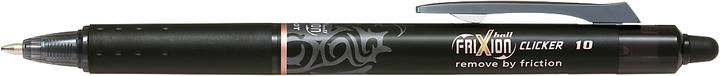 Immagine prodotto Pilot Roller FRIXION Clicker, diametro mina 1 mm, larghezza linea 0,6 mm, vari colori. Colori, 12 pezzi... (Nero, 12 x)