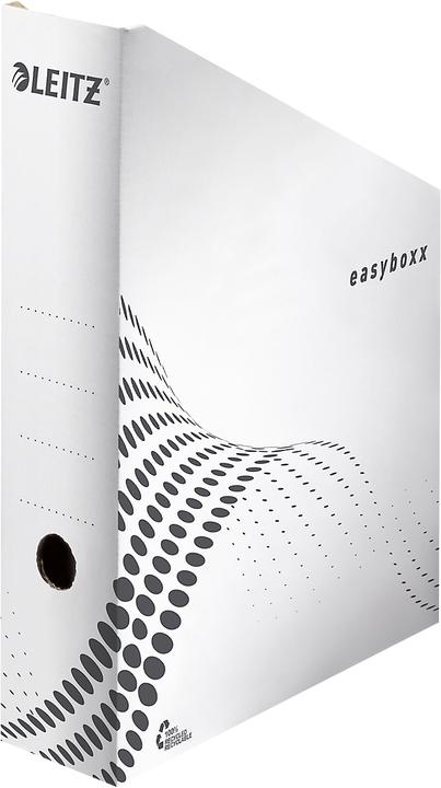 Produktbild Leitz Stehsammler easyboxx 6140 80 mm, A4, für ca. 700 Blatt, Hochkant, Griffloch, 25 Stück (A4)