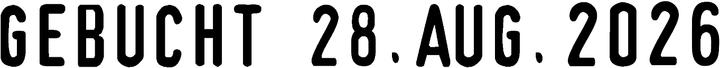 Productafbeelding Trodat Kantoorstempel 5117, datumstempel met 12 kantoorteksten, karakterhoogte 4 mm