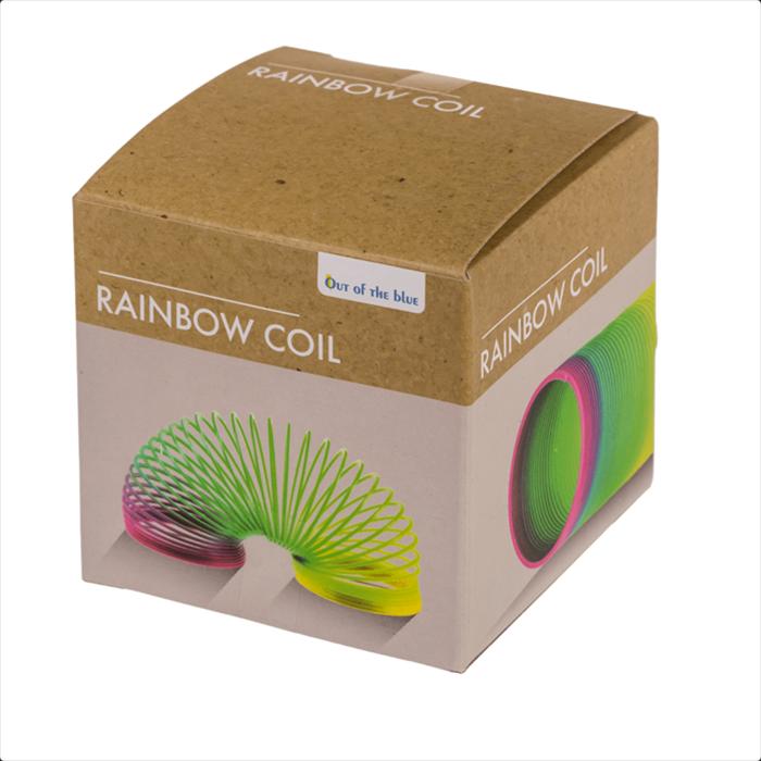 Out of the blue A rainbow spiral
