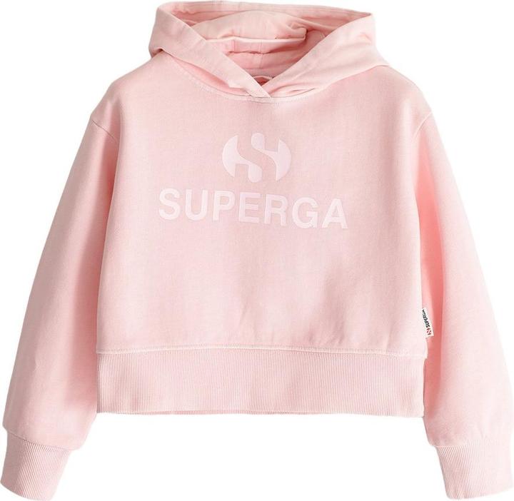 Actual product image Superga Childrens/Kids Logo Cropped Hoodie (98)