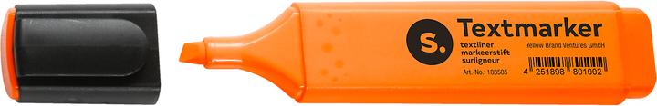 Produktbild Schäfer Shop Textmarker, mit Keilspitze, lichtbeständig, schnell trocknend, diverse Schreibfarben, wahlweise 1... (Orange, 1 x)