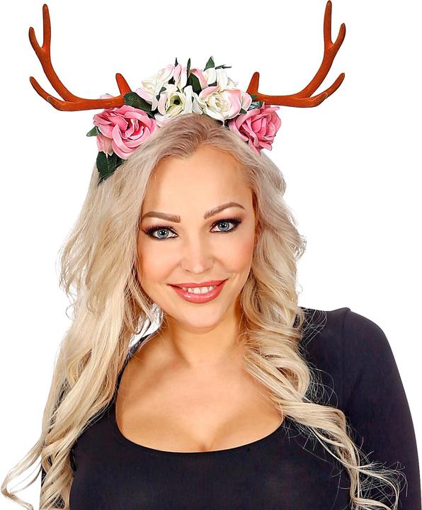 Actual product image Widmann Hairband deer antlers